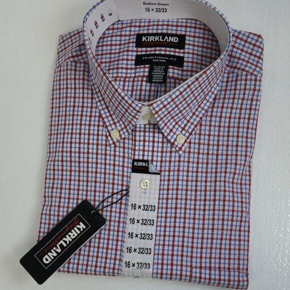 Kirkland Signature Button Down Long Sleeve 16 x 32/33 - Picture 4 of 4